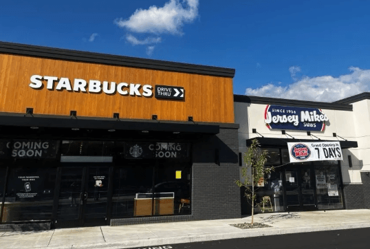 Starbucks & Jersey Mikes, Charlotte, North Carolina